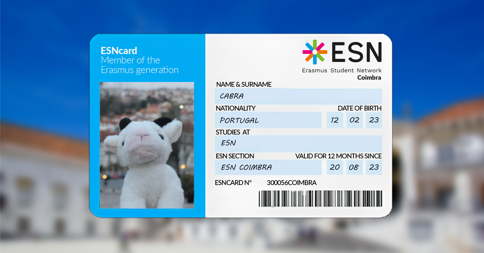 If you wish to order your ESNcard, You've came to the right place! Here you can get all the info that your heart desires, and even pay online!